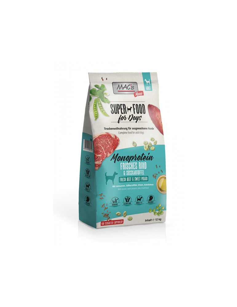 Macs Dog Mono Fresh Beef & Sweet Potato - Image 2