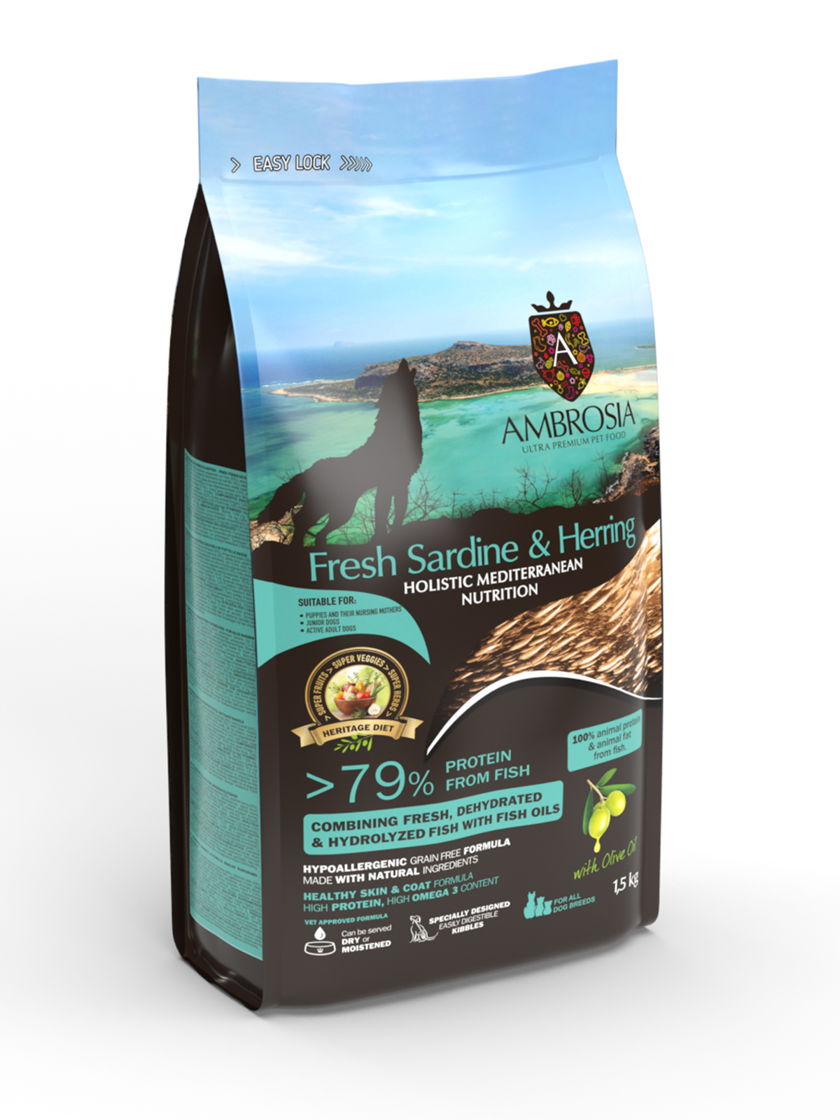 Ambrosia Mediterranean Fresh Sardine & Herring