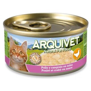 Arquivet Cat Wet Chicken in Sauce with Crab Stick
