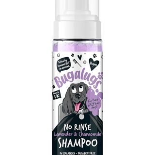 BUGALUGS DOG NO RINSE SHAMPOO LAVANDER