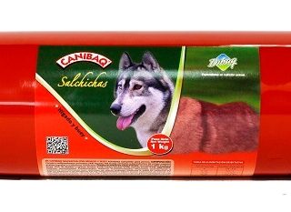 CANIBAQSAUSAGE LIVER&BEEF 1KG