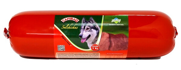 CANIBAQSAUSAGE LIVER&BEEF 1KG