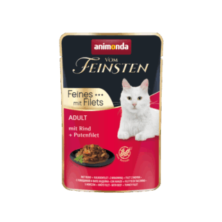 Vom Feinsten Adult with beef + turkey fillet