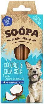 SOOPA Coconut&Chia Sticks 100g