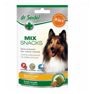 Dr Seidel Snacks For Dogs - Beautiful Coat 90GR