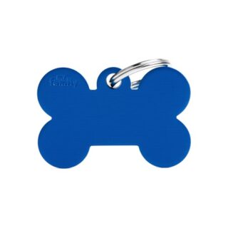 My Family ID Tag Basic collection Big Bone Blue in Aluminum