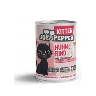Joe & Pepper Kitten Chicken and Beef