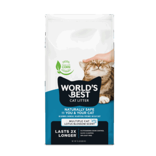 World’s Best Cat Litter Multiple Cat Lotus Blossom Scent