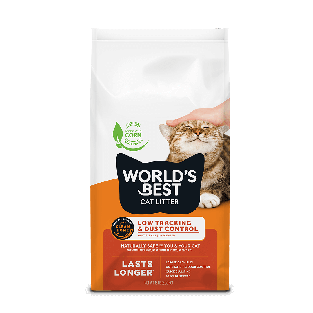 World’s Best Cat Litter Low Tracking & Dust Control
