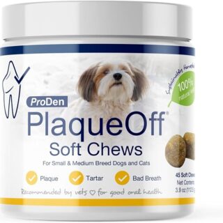 ProDen PlaqueOff Chew Small/Medium Dog & Cat 90g (120 pcs)