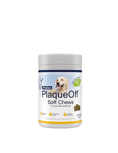 ProDen PlaqueOff Chew Large/Giant Dog 180g ( 60 pcs)
