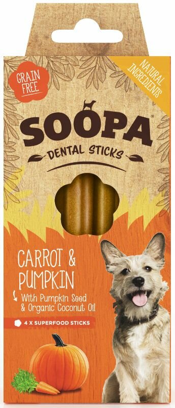 SOOPA Carrot&Pumpkin Sticks 100g