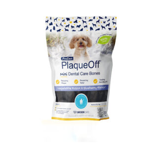 PLAQUE OFF MINI  DENTAL CARE BONES VEGETABLES & BLUEBERRY