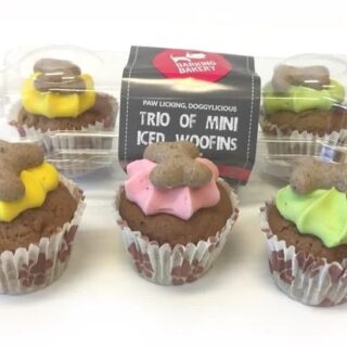 BARKING BAKERY - BRIGHT MINI ICED TRIOS WOOFINS