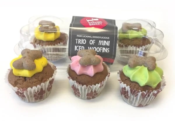 BARKING BAKERY - BRIGHT MINI ICED TRIOS WOOFINS