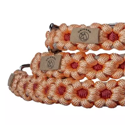 UNICORD FLOWER POWER ORANGE COLLAR