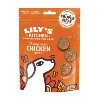 LILY'S KITCHEN - CHOMP-AWAY CHICKEN BITES 70GR